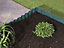 4 x SupaGarden Small Green Plastic Lawn Edging Border 12cm x 6M