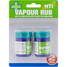 4 X Vapour Rub Cold Cough Congestion Relief Headach Eucalyptus Menthol New