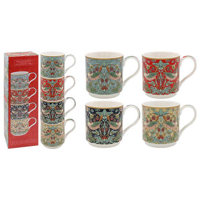 Summer strawberry Coffee Mug outlet set of 4