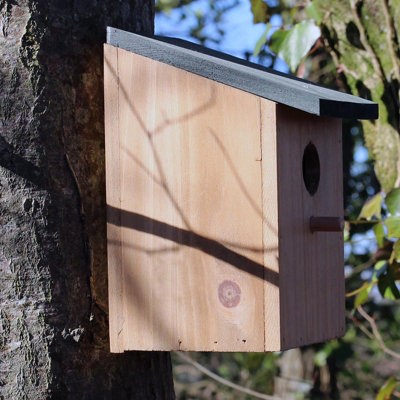thumbnail image 2 of Traditional Wooden Bird House Small Wild Garden ... - UK 2 of 14
