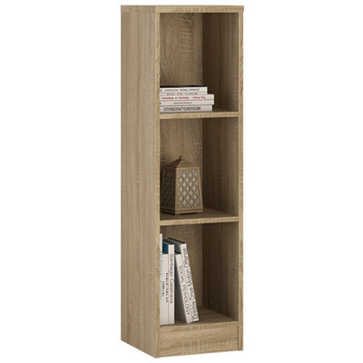 4 You Medium Narrow Bookcase in Sonama Oak