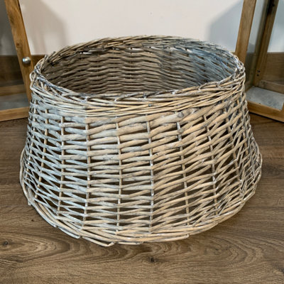 40/58cm Samuel Alexander Deluxe Wicker Willow Christmas Tree Skirt - Medium Natural Price Comparisons | Compare The Build