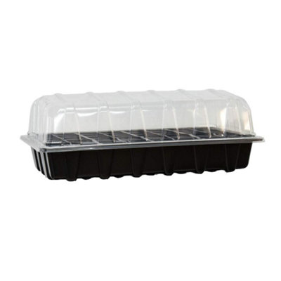 40 Cell Plastic Seed Tray Propagator x 1