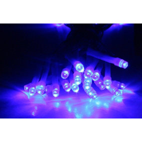 40 LED Indoor Battery String Lights 4M Length Party Fairy Christmas / Blue / Clear Cable