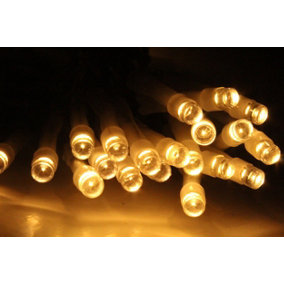 40 LED Indoor Battery String Lights 4M Length Party Fairy Christmas / Warm White / Clear Cable