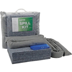 40 Litre EVO Spill Kit - Suitable for Hydraulics, Oils, Coolant, Fuels and Mild Ac'ds