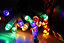 40 Multi-Colour LED Indoor Battery String Lights with a clear cable 4M Length Party Fairy Christmas