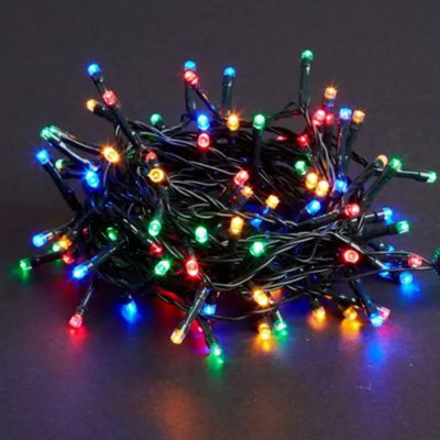 40 Multi-Coloured LED Indoor Battery String Lights 4M Length Party ...