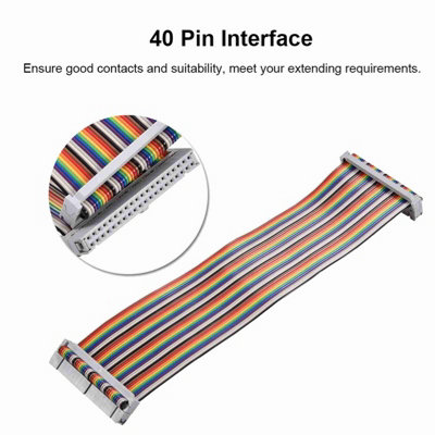 40-Pin Female-to-Female GPIO Adapter Cable for Banana Pi and Raspberry Pi 2/3