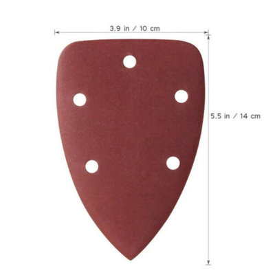 40 Sanding Sheets Hook and Loop Mouse Sanding Pads Sander Paper ...