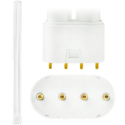40 WATT PL-L 2G11 4 PIN COMPACT FLUORESCENT LAMP 4100K COOL WHITE 841 ...