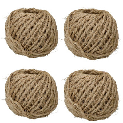 400 Metres 2.5mm Sisal Twine String Jute Ball For Hobby Craft And ...