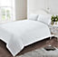 400 Thread Count 100% Egyptian Cotton Duvet Cover Set Bed Linen Bedding White