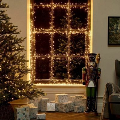 400 White Christmas String Lights