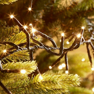 400 White Christmas String Lights