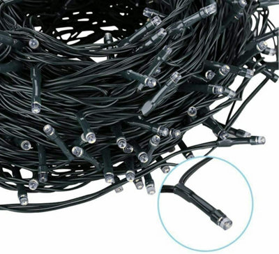 400 White Christmas String Lights