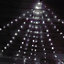 400 White Multi Action MicroBrights Waterfall LEDs 10 x 4M Timer Function