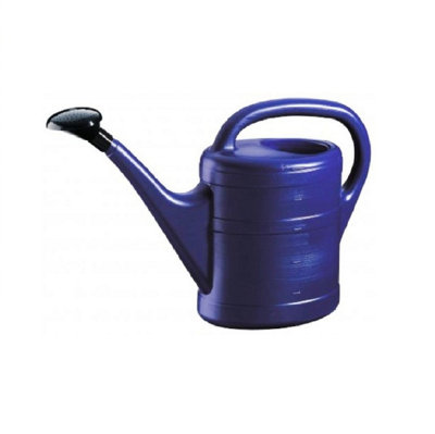 10L Garden Essential Watering Can Indoor Outdoor Watering Can With RoseBlue from B&Q
