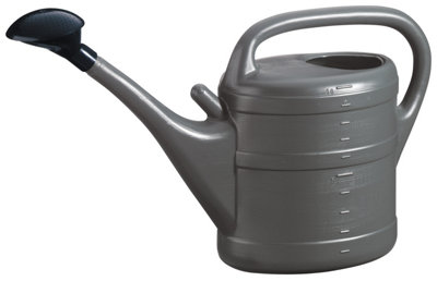 10L Outdoor Watering CanAnthracite Grey from B&Q