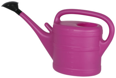 10L Outdoor Watering CanPurple from B&Q