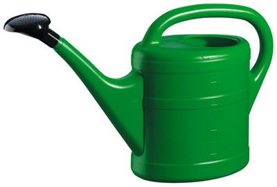 B&Q Medium 5L Outdoor Watering Can - Green
