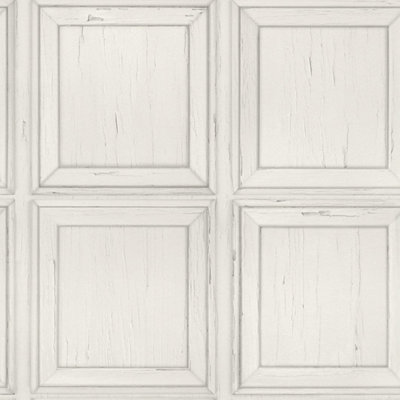 Rasch Paperhangings Wood Panel Wallpaper Beige 214505 from B&Q