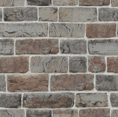 Rasch Portfolio Urban Stone Wallpaper from B&Q