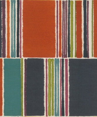 Rasch Florentine Contemporary Colour Blocks Bright Multi Wallpaper from B&Q