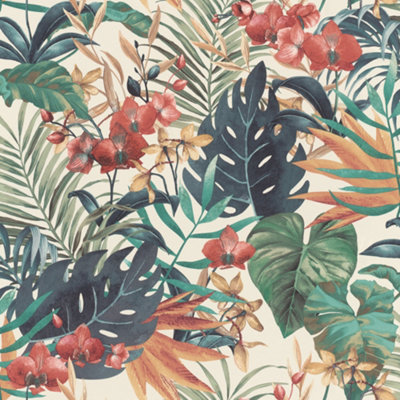 Rasch Denzo Jungle Paradise Wallpaper from B&Q
