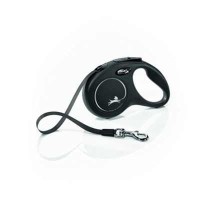 Flexi Classic Black 5M Tape Dog Lead Small - Image 7