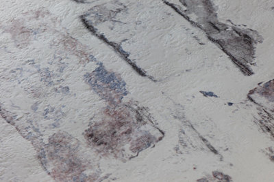 Anaglypta Embossed Realistic Brick Textured Wallpaper - 1003617 White