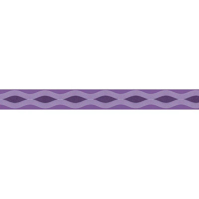 As Creation Retro Wave Wallpaper Border Self Adhesive Purple Textured Vinyl 5 Meter