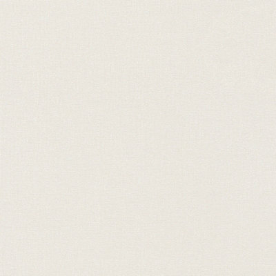 As Creation Bricoflor Non-Woven WallpaperPlain Wallpaper In BeigeCream10,05 X 0,53 M from B&Q