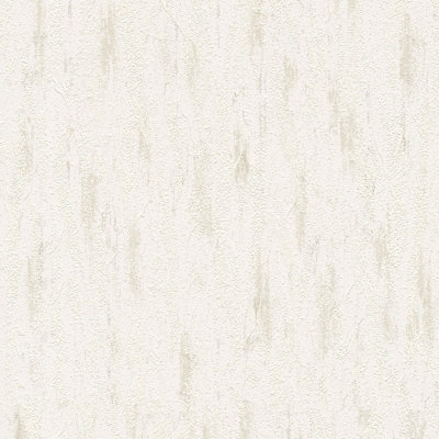 As Creation Bricoflor Contemporary Paper Wallpaper With Abstract Pattern In Grey White Modern Washable Wallpaper 10.05 X 0.53 M from B&Q