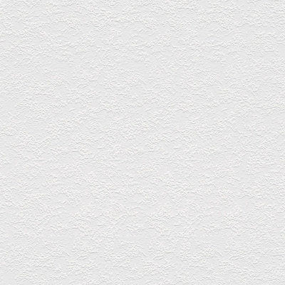 As Creation Bricoflor Paper WallpaperPlain Wallpaper In White10,05 X 0,53 M