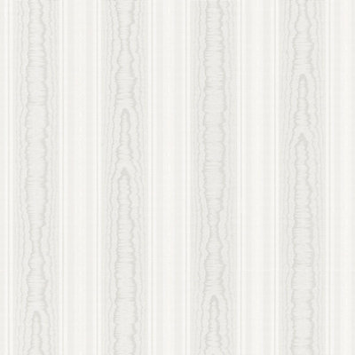 As Creation Bricoflor Paper WallpaperPattern WallpaperStriped In White10,05 X 0,53 M from B&Q