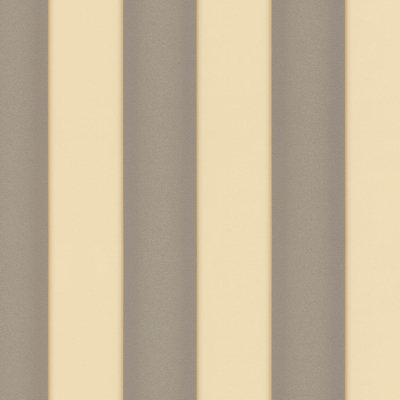 As Creation Bricoflor Cream And Brown Vertically Striped Non-Woven Vinyl Wallpaper Free Match 10.05 X 0.70 M from B&Q