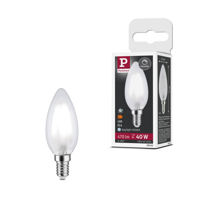 Paulmann 230 V Filament Led Candle E14 470Lm 5W 6500K Dimmable Matt