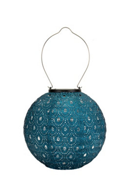 Pauleen 48304 Led Solar Lantern Sunshine Charm Dark Blue Ip44 Solar Luminaire from B&Q