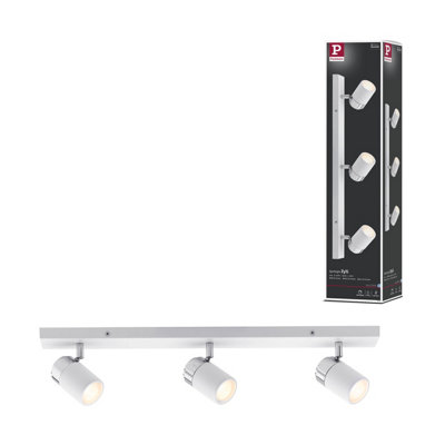 Paulmann Spotlight Zyli Ip44 Gu10 230V Max. 3X10W Dimmable WhiteChrome