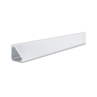 Paulmann 702.61 Function Delta Profile With Diffuser 200 Cm Anodised Aluminium 70261 Light Strip Aluminium Profile from B&Q