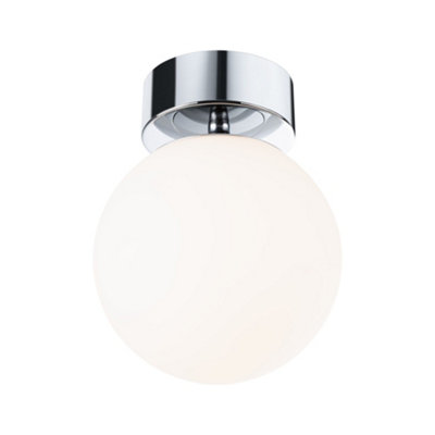 Paulmann 71065 Led Ceiling Luminaire Selection Bathroom Gove Ip44 3000K 900Lm 230V 9W ChromeSatin Bathroom Luminaire