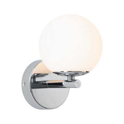 Paulmann 71067 Led Wall Luminaire Selection Bathroom Gove Ip44 3000K 400Lm 230V 5W ChromeSatin Bathroom Luminaire