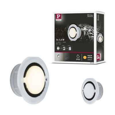 Paulmann Led Recessed Wall Luminaire Special Line Ip65 Round 76 mm 1,4W 140Lm 230V 3000K Opal