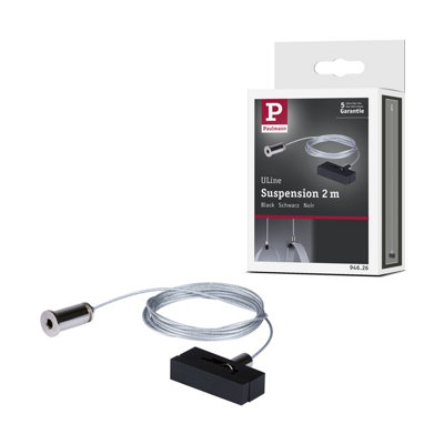 B&Q -  94626 Uline Accessories Belt Suspension 45X15 mm Black