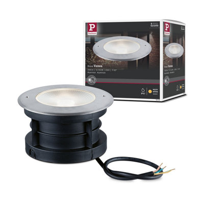Paulmann 94748 Led Outdoor Luminaire Recessed Floor Luminaire Vane Seawater Resistant Ip67 Round 160 mm 3000K 15.5W