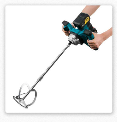 Malaxeur électrique Sans Fil Wallpro PMC-200 1600W - Compatible Batteries Makita 18V