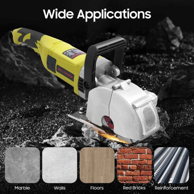 4000W Electric Wall Chaser Slotting Machine for Steel and Concrete 220V