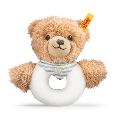 Steiff Teddy Bear Baby Grip Rattle Toy from B&Q