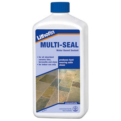 Lithofin Multi-Seal Satin Sheen Water Based Sealant1L from B&Q